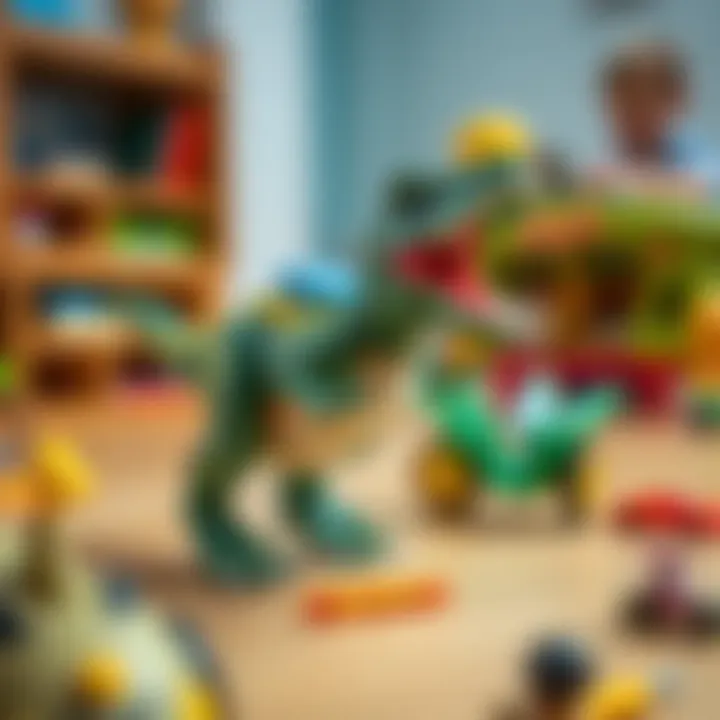 Educational Benefits of Playing with Hot Wheels T-Rex Educational setting where children learn while playing with Hot Wheels T-Rex