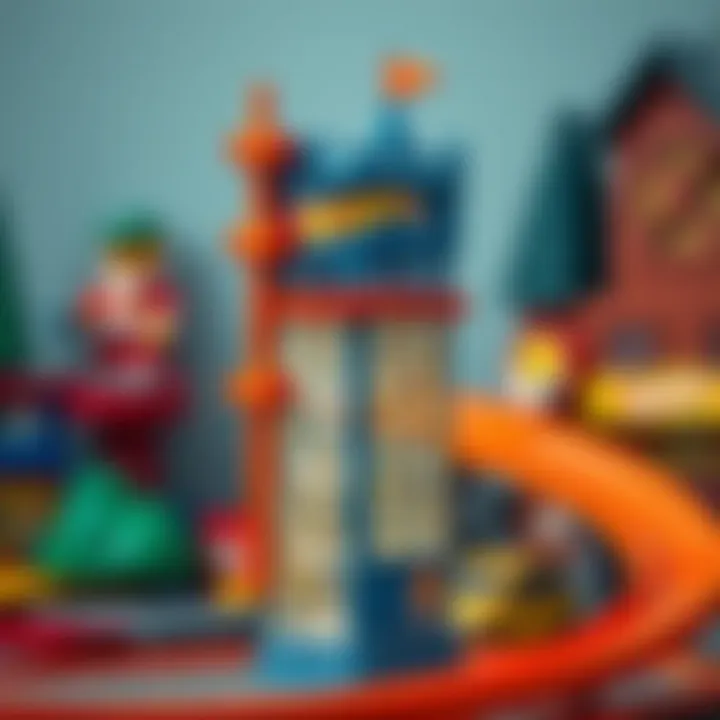 Safety features highlighted in Hot Wheels tower