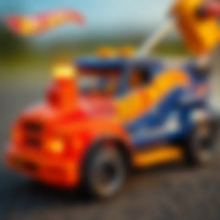 Safety features of Hot Wheels trucks for kids
