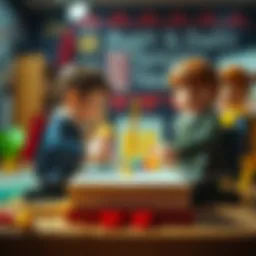 Conceptual illustration of dual competition in education