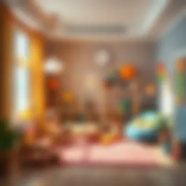 Learning Environment A cozy reading nook designed for enhancing children's learning experiences