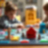 Strategic board game for cognitive development