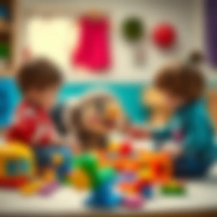 Fostering Cooperation Through Play Among Siblings Children engaging in cooperative games