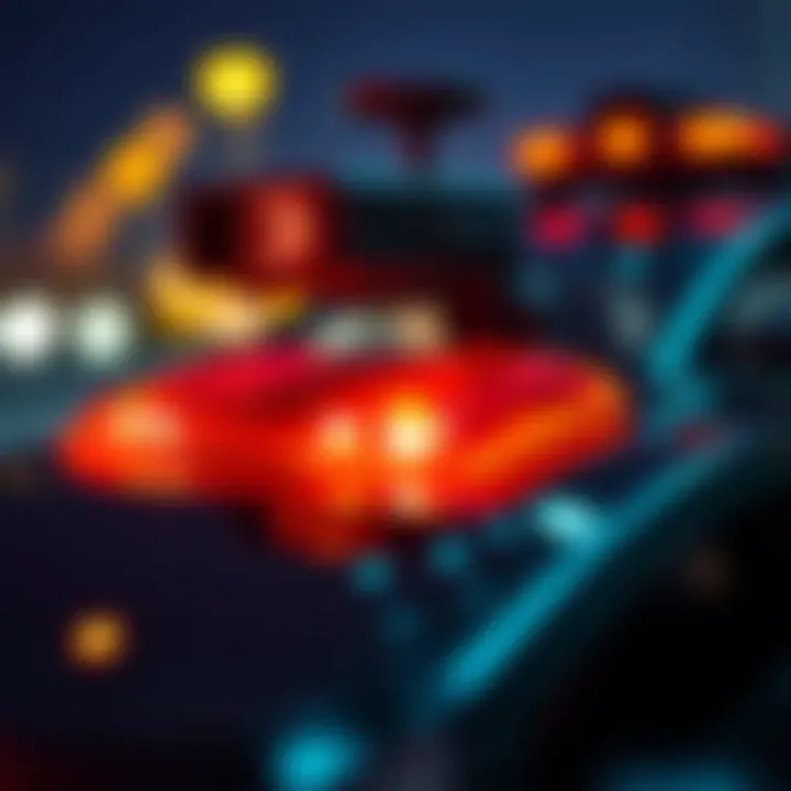 High-tech sensors and cameras on a self-driving car