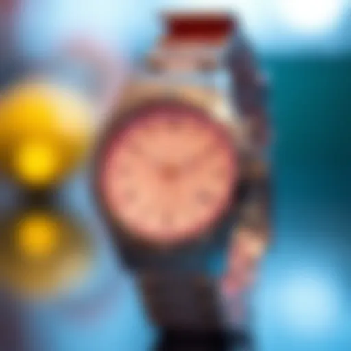 Elegant watch designed for girls