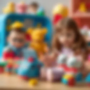 Selection of toys that enhance cognitive skills