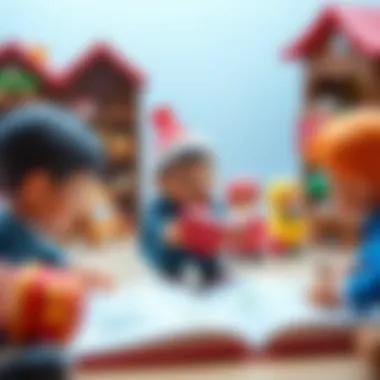 An engaging illustration highlighting the educational aspects of the series