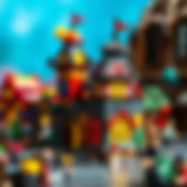 Creative LEGO construction showcasing imagination