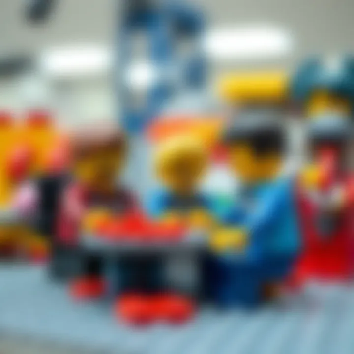 Collaborative Lego building experience