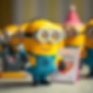 Educational Values in Minions Characters A thoughtful illustration depicting the educational values of Minions characters