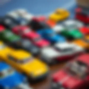 Collection of various 1/24 scale model cars