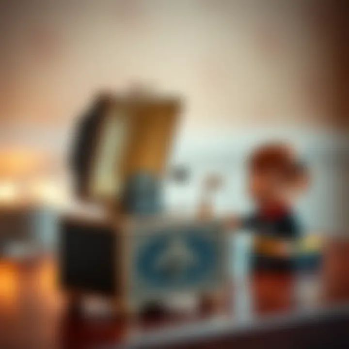 Modern designed music box showcasing contemporary aesthetics