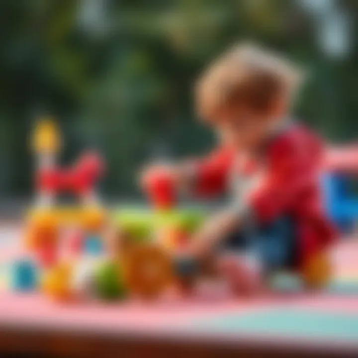 Demonstrating motor skills development through play