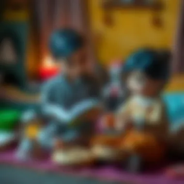 The Magic of Storytelling An engaging storytelling session between an adult and a child.