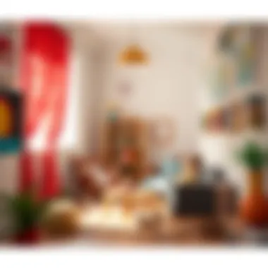 Creating a Reading Space for Children A cozy reading nook designed for children to explore books.