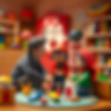 Parents discussing Kral Şakir's benefits