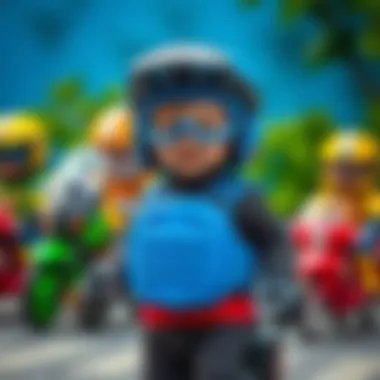 Different types of protective sets for children