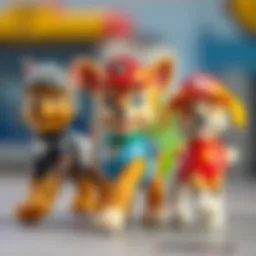 Paw Patrol team in action