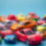 Colorful Playcar toys for children