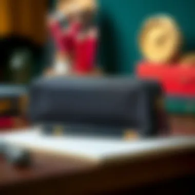 Stylish Polo pencil case showcasing its elegant design