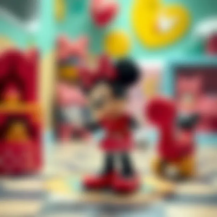 A safe and fun environment for children to explore with Minnie Mouse