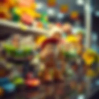 Safe and selected Toy Story toys on display