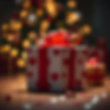 A beautifully wrapped gift box ready for same-day delivery