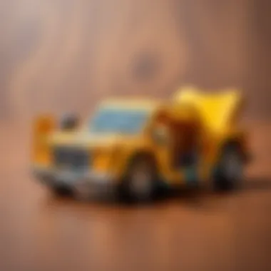 Fun Car Toy Crafted from Shoe Box Shoe box transformed into a car toy