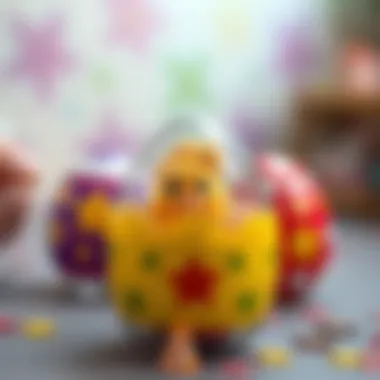 Safety features of surprise eggs displayed