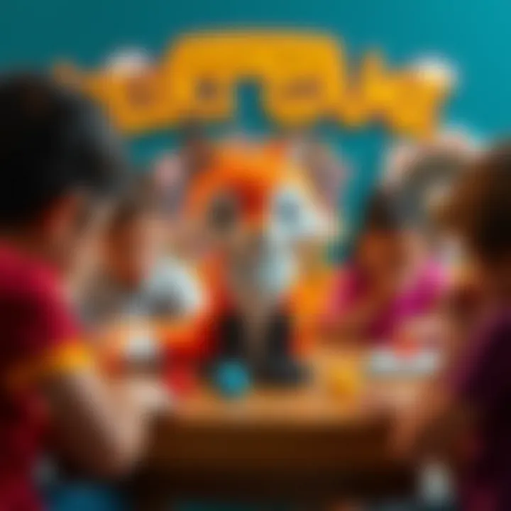 Educational Benefits of Fox Game An educational setting showcasing the benefits of the fox game