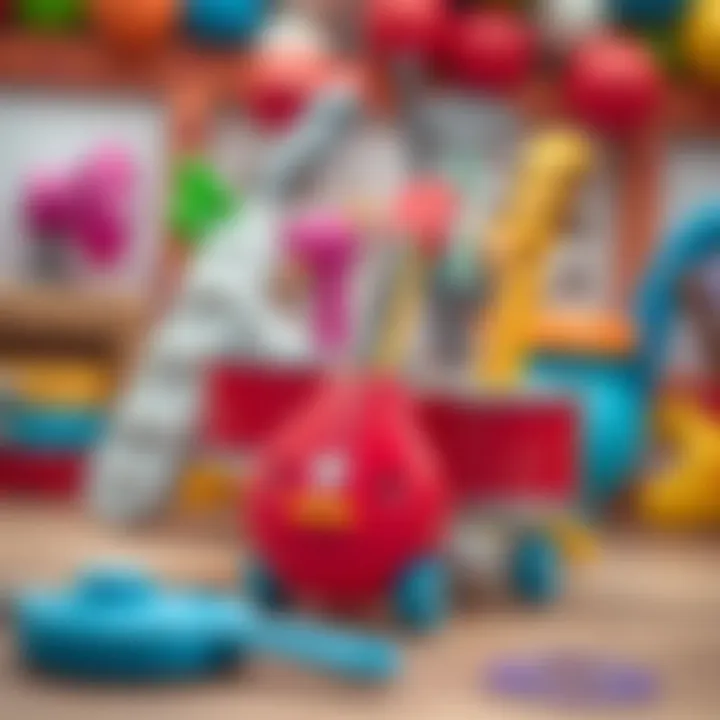 Exploring Colorful Toy Instruments Colorful toy musical instruments for children