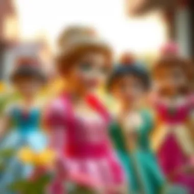 A comparison of traditional and modern princess characters highlighting changing gender roles