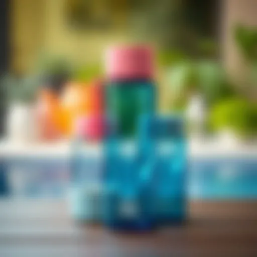 Stylish and Functional Triple Water Bottle Set Elegant triple water bottle set showcasing functionality