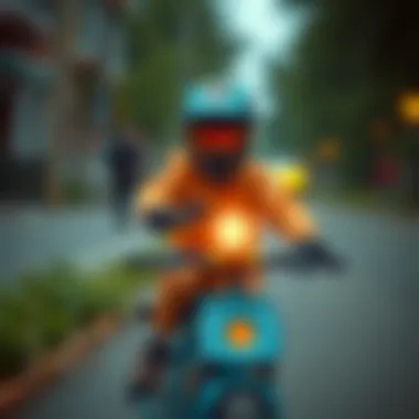 Safety gear for child cyclists