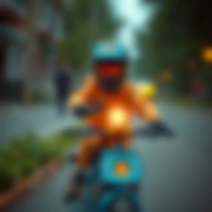 Safety gear for child cyclists