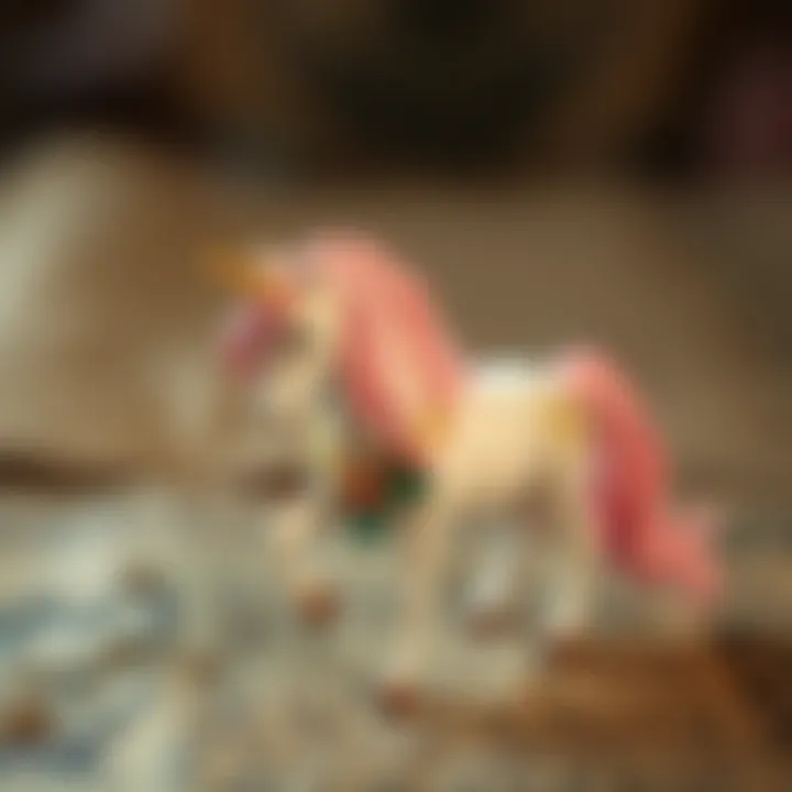 Ancient depiction of a unicorn in historical manuscripts