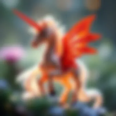 Scientific illustration showing the biology of mythical creatures