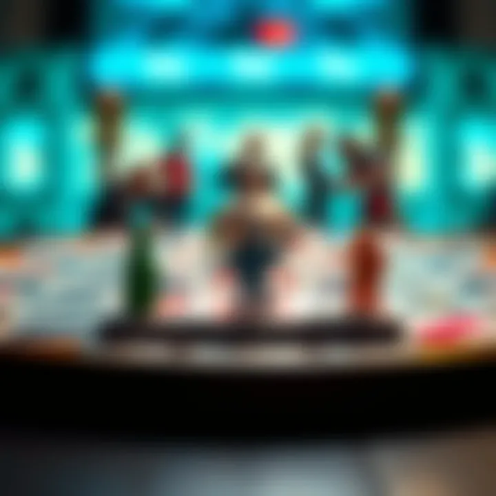 Strategic Gameplay with Change Cards Strategic positioning of the cards in a game scenario