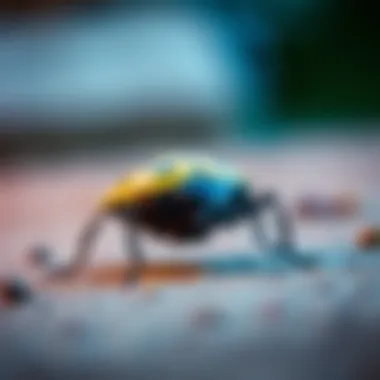 Colorful remote control bug toy