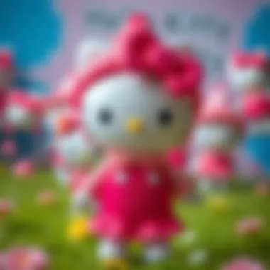 Vibrant Array of Hello Kitty Outfits Vibrant array of Hello Kitty outfits for kids