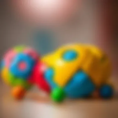 Engaging Puzzle Balls Colorful puzzle balls designed for children's play and learning.