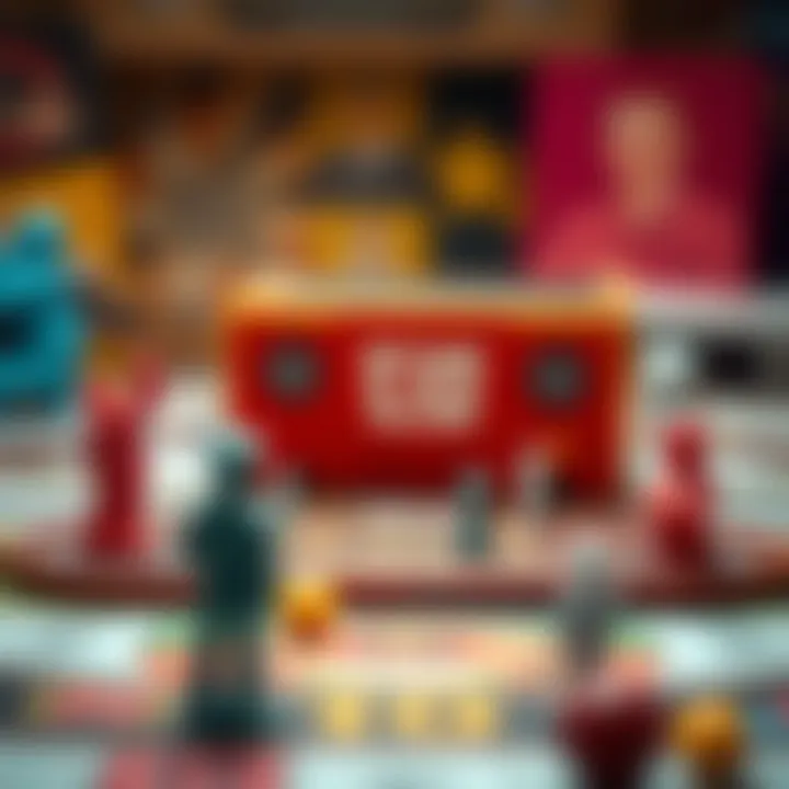 Illustration explaining the rules of the game visually