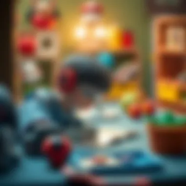 Illustration of problem-solving skills development