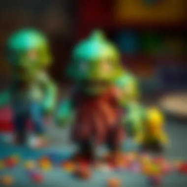 Educational benefits of zombie toys illustrated