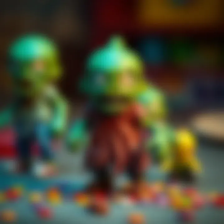 Educational benefits of zombie toys illustrated